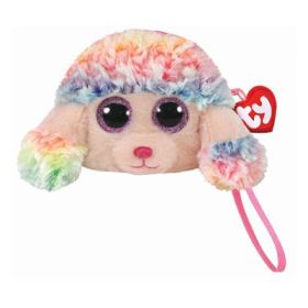 Gentuta de mana, Rainbow pudel roz din plus 10 cm, TY