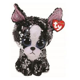 Terrier cu paiete, din plus 24 cm, Boos, TY