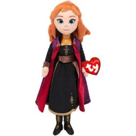 Papusa din Plus Frozen 2, Printesa Anna, 40 cm cu Sunete, TY