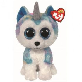 Jucarie de plus Husky Unicorn 24 cm, TY
