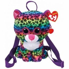 Rucsac de plus Dotty leopardul multicolor, TY
