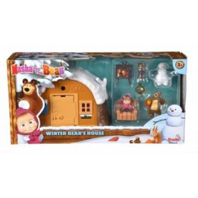 Set de joaca Masha si casa de iarna a ursului, Masha
