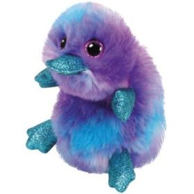 Jucarie de plus Ornitorinc violet 24 cm, TY
