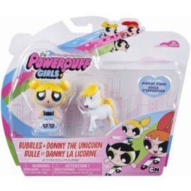 Set Figurine Bubbles si Donny, Powerpuff Girls