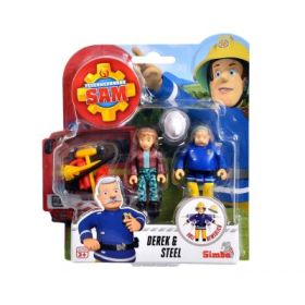 Set figurine Derek si Stelele cu accesorii, Pompierul Sam