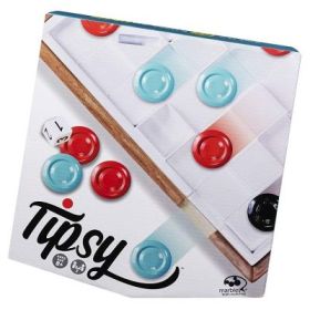 Joc de strategie 3D Marbles Tipsy, lemn, Spin Master