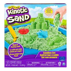Kinetic Sand, Set complet verde, Spin Master