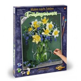 Kit pictura pe numere Schipper Buchet cu flori de primavara