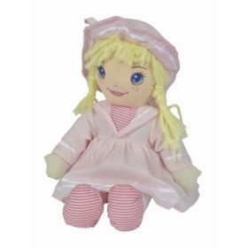 Papusa Soft - My love Dolly cu hainute roz 33cm, Simba