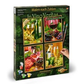 Kit pictura pe numere Schipper Quatro in vino veritas