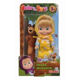 Papusica Masha in rochita galbena, Masha