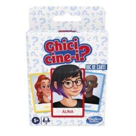 Joc de societate Ghici cine-i? Jocul clasic cu carti in limba romana, Hasbro