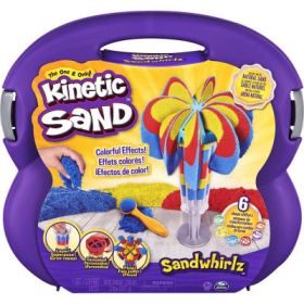 Kinetic sand cu accesorii Fantana cu nisip, Spin Master