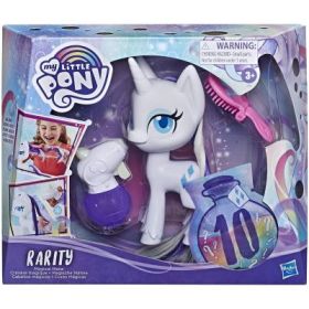 Poneiul magic Rarity cu par care creste si isi schimba culoarea