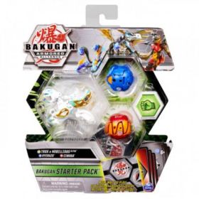 Figurine Bakugan Armored Alliance, Trox Nobillious, Ryerazu si Cimoga, Spin Master