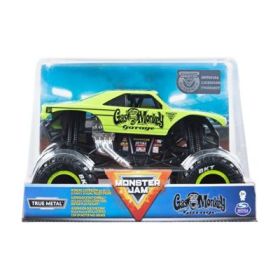 Monster Jam, macheta metalica scara 1: 24 Gas Monkey Garage, Spin Master