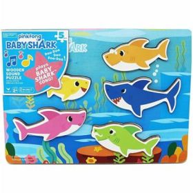 Puzzle muzical Baby Shark, 5 piese, Spin Master