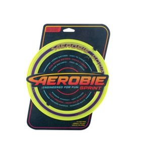 Disc zburator construit pentru viteza, galben, 25 cm, Swimways Aerobie