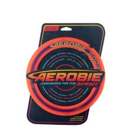 Disc zburator construit pentru viteza, portocaliu, 25 cm, Swimways Aerobie
