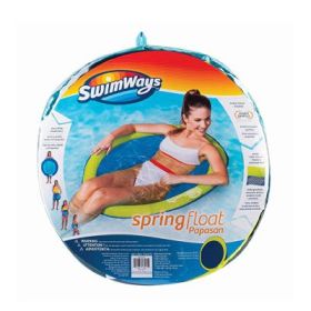 Scaun plutitor Spring Float Papasan, albastru cu bleu, Swimways
