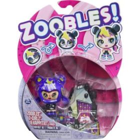 Figurina de transformare Z-Girlz Fetita Pisicuta Zoobles