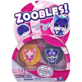 Pachet animalute de transformare Unicorn si tigru, Zoobles