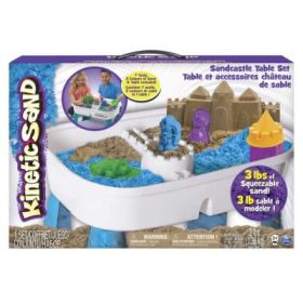 Kinetic Sand Set masa de activitati si nisip, Spin Master
