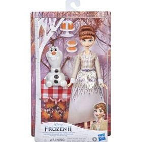 Set Frozen 2 toamna - Papusa Anna si Olaf, Disney Frozen