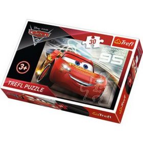 Puzzle Fulger Mcqueen, Trefl