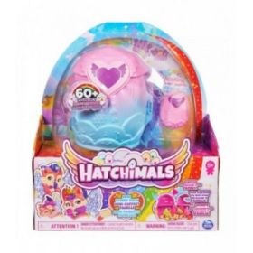 Hatchimals Casa cu Familie de Figurine Puiut, Spin Master