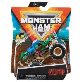 Monster Jam Masinuta metalica Zombie scara 1: 64