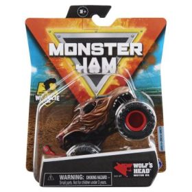 Monster Jam Masinuta metalica Wolf Head scara 1: 64