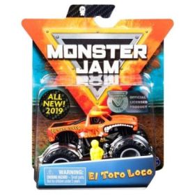 Monster Jam masinuta metalica scara 1: 64, El Toro Loco