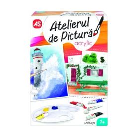 Atelier de pictura acrilic mini peisaje, As games