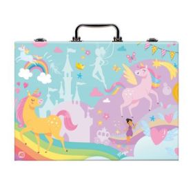 Set de desen Deluxe cu 100 de accesorii unicorn, As games