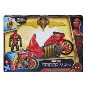Motocicleta cu figurina, Spider-Man