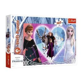 Puzzle Frozen2 momente vesele 160 de piese