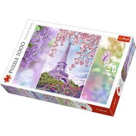 Puzzle primavara la Paris 1000 piese