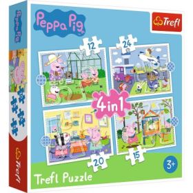 Puzzle 4in1 Peppa Pig