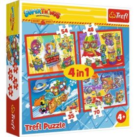 Puzzle 4in1 spionii secreti