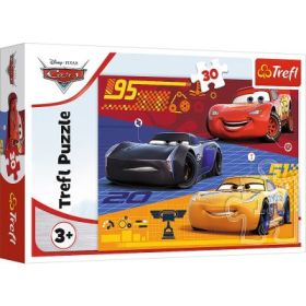 Puzzle masini inainte de cursa cu 30 de piese