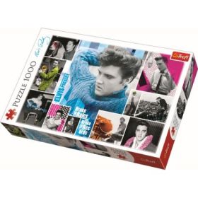 Puzzle Elvis Presley intodeauna tanar 1000 de piese, Trefl