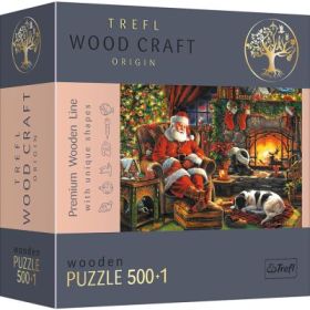 Puzzle din lemn seara de Craciun 500+1 piese