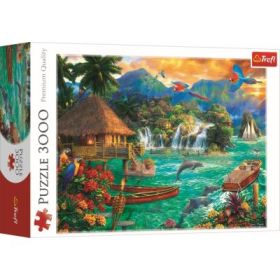 Puzzle insula vietii 3000 de piese, Trefl