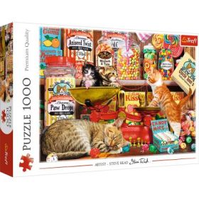 Puzzle pisici si dulciuri 1000 piese