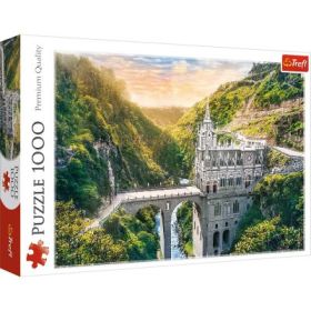 Puzzle Sanctuarul Las Lajas Columbia 1000 piese