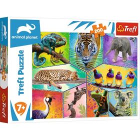 Puzzle animal planet. O lume exotica, 200 piese