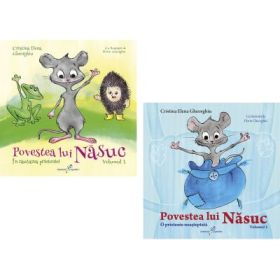 Pachet format din 2 povesti cu Nasuc, In cautarea prieteniei si O prietenie neasteptata - Cristina Elena Gheorghiu