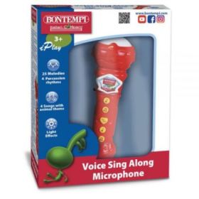 Microfon Karaoke cu efecte luminoase, Bontempi