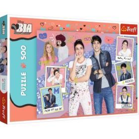 Puzzle Bia cu prietenii, 500 piese